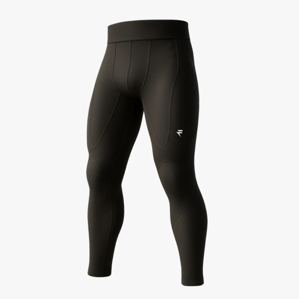Legging avec supports de genoux intégrés